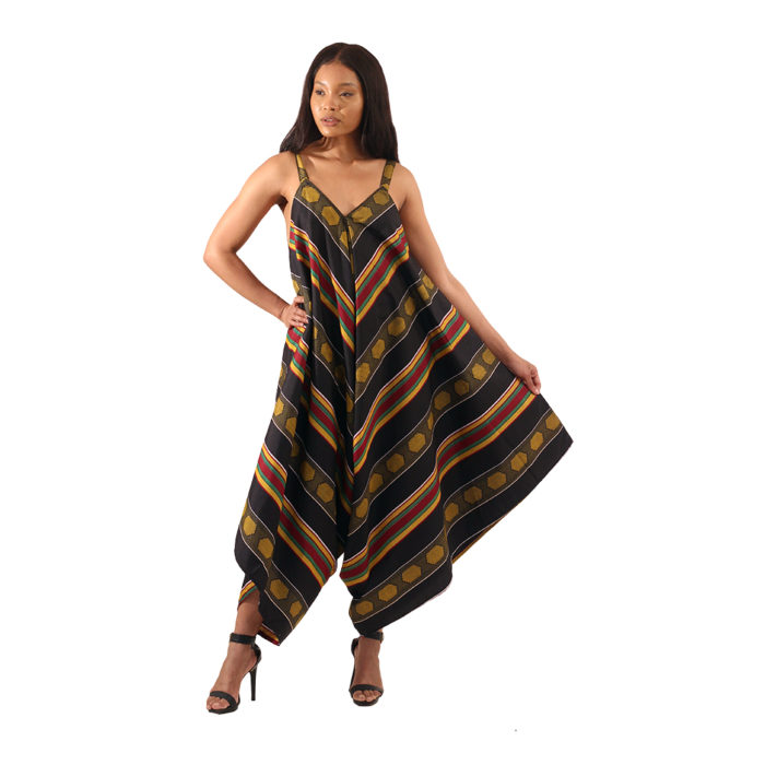Women's Striped Kente Jumper