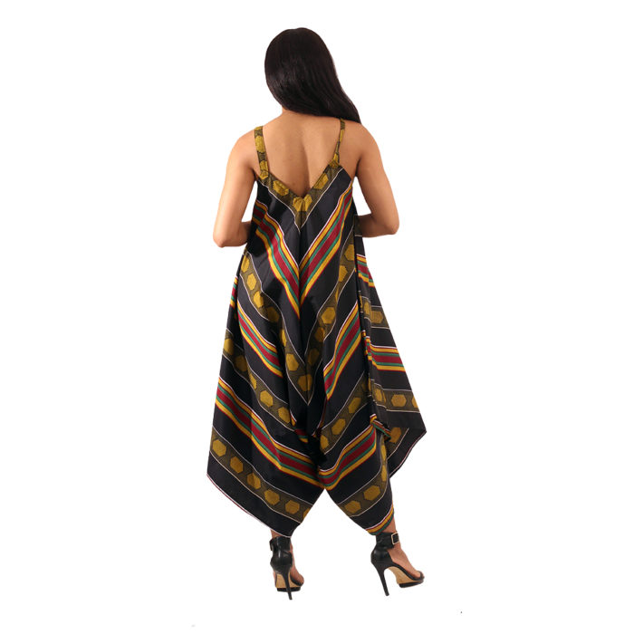 Women's Striped Kente Jumper - Image 2