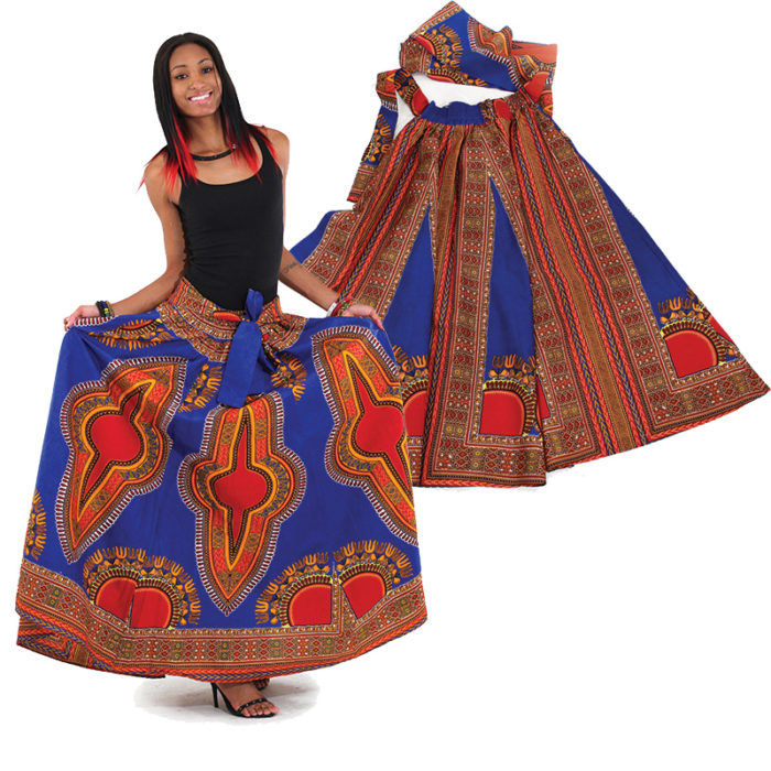 Traditional Print Maxi Skirt - Image 6