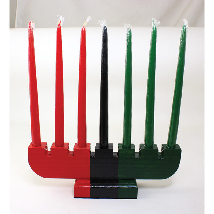 Pan-African Kwanzaa Kinara - Image 2