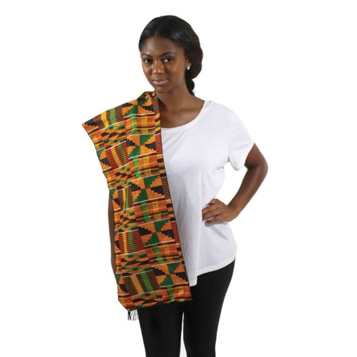 Premium Kente Print Sash/Scarf/Table-runner