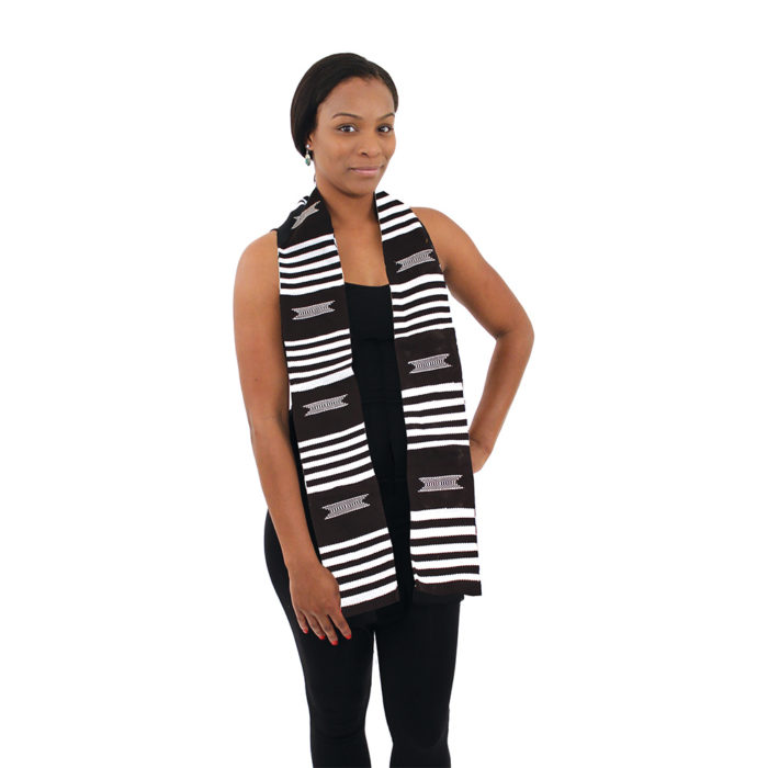 Hand Woven Authentic Kente Sash - Image 2