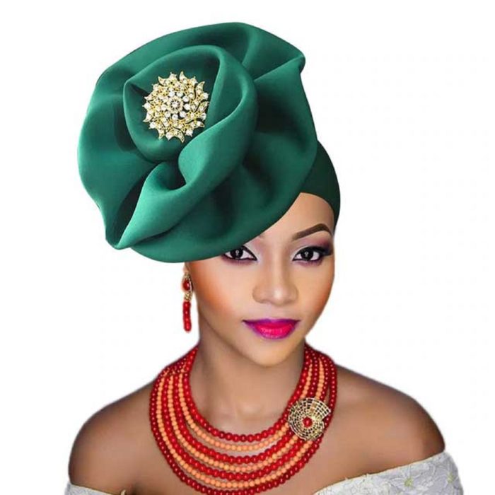 Already Made Nigerian Gele Headwrap (Auto-Gele) - Image 5