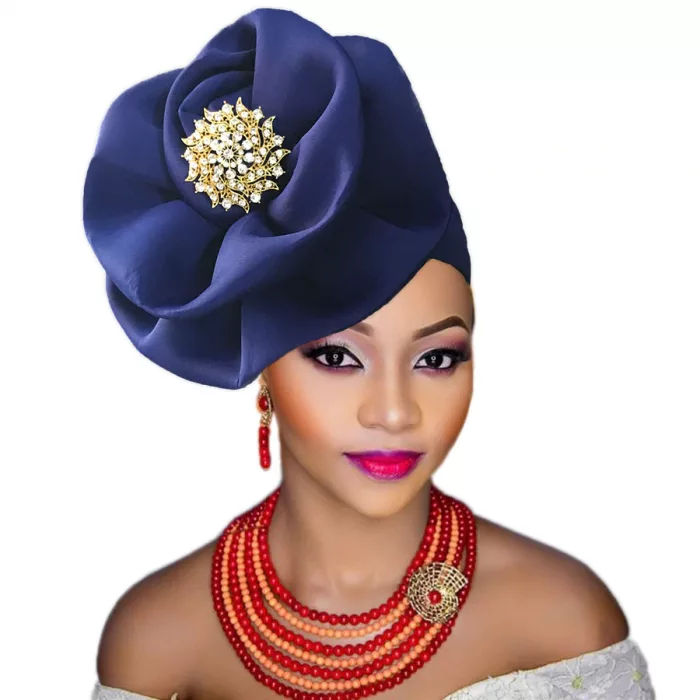 Already Made Nigerian Gele Headwrap (Auto-Gele) - Image 4