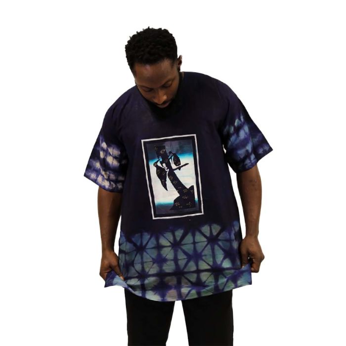Mixed Batik Print Top- Unisex - Image 3
