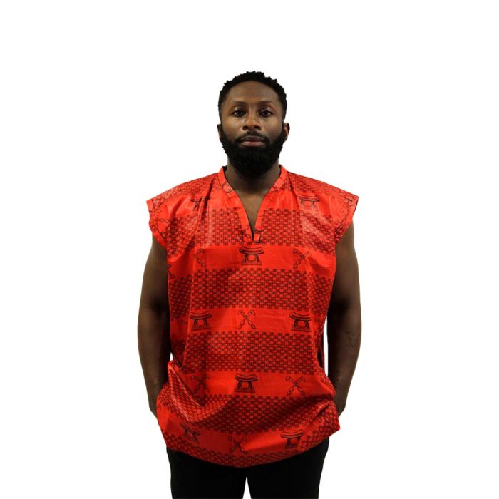 Mens' Akofena Sleeveless Dashiki