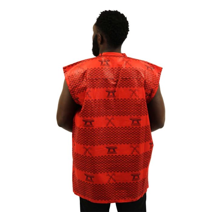 Mens' Akofena Sleeveless Dashiki - Image 4