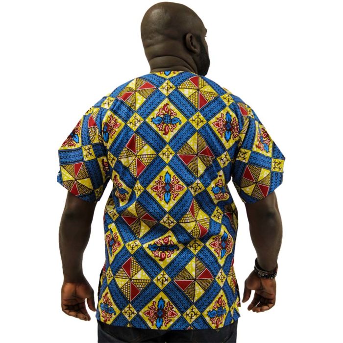 Geometric Design Dashiki Top - Image 4