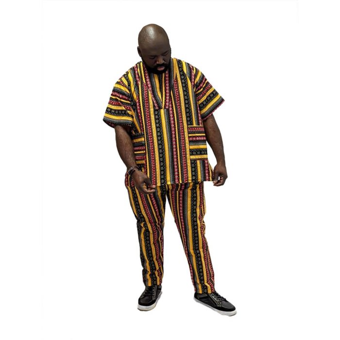 Men's Ghana Print 2-Piece Set - Image 7