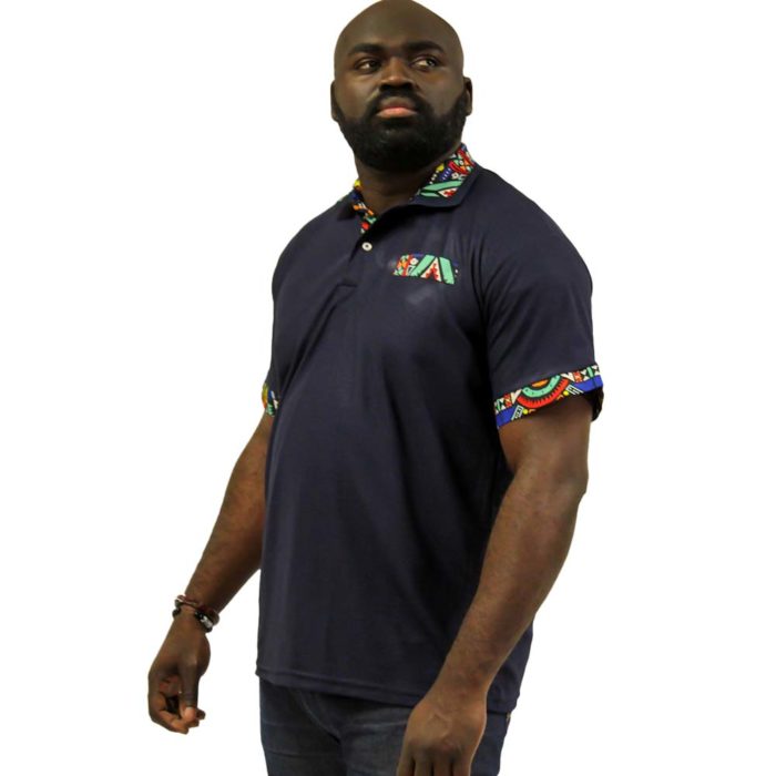 Men's Afrocentric Polo Top - Image 3