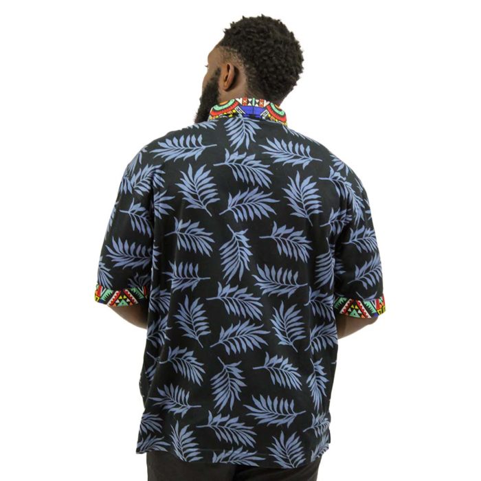 Navy Floral Top-XL - Image 3