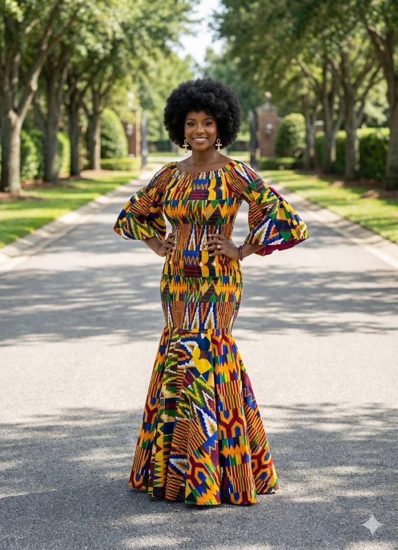 African Print Dresses For Women Maxi - Image 5