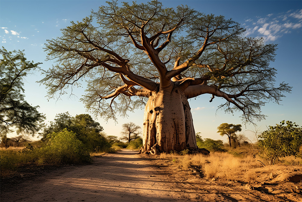 A Baobab tree that represents Nia Nexus