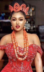 Igbo woman in prestigious beads