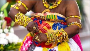 Krobo glass beads