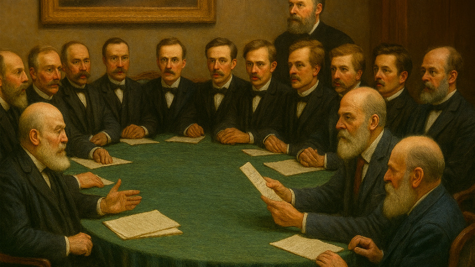 Berlin Conference Meeting in 1884 Rendition