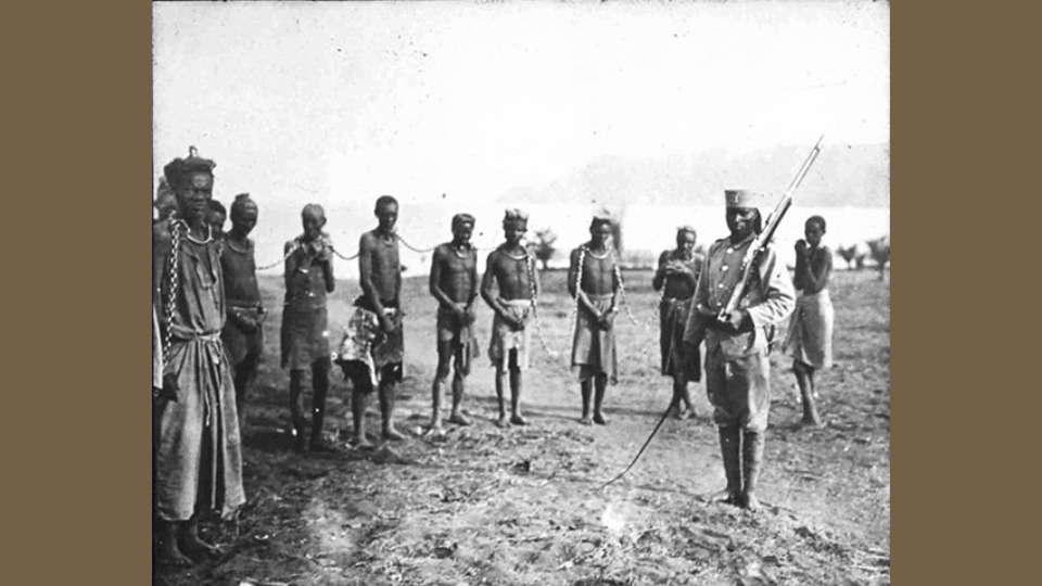 Maji Maji prisoners of war captured