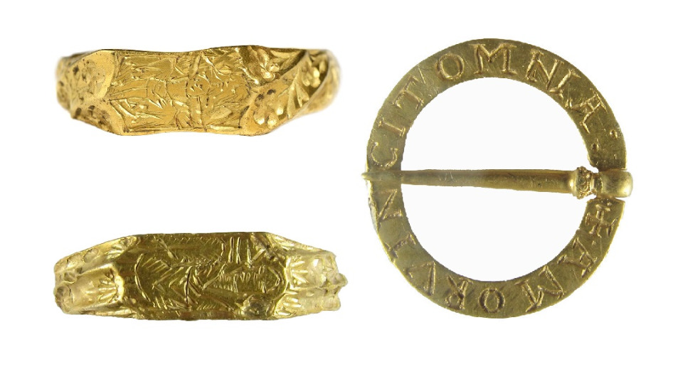 Medieval Gold Jewelry