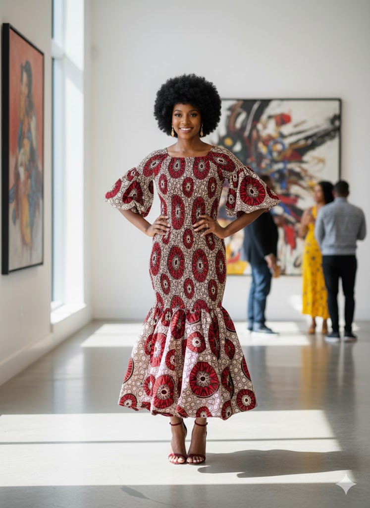 African Print Dresses For Women Maxi - Image 4